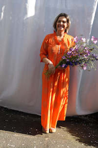 Summer Bestsellers: SIENNA COTTON DRESS | ORANGE GOLD