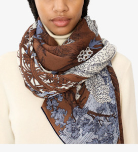 Winter Sale 50 Off 48h Only: QUATRE SAISONS Scarf- Natural by Inouï Edition