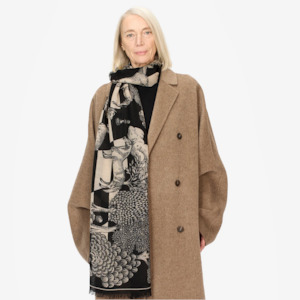 Winter Sale 50 Off 48h Only: MAGNUS Scarf- Black by Inouï Edition