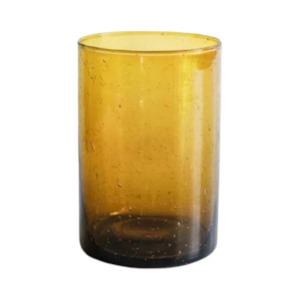 MOROCCAN BELDI TUMBLER | AMBER