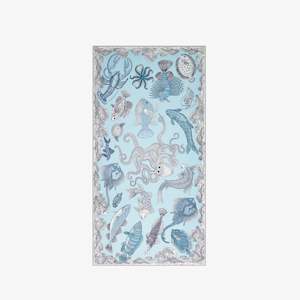 POSEIDON Scarf- TURQUOISE by Inouï Edition