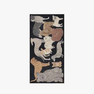 Scarves: TOU TOU Scarf- BLACK by Inouï Edition