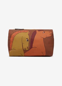 Bags Pouches Purses: CAVALE Pouch- ORANGE by Inouï Edition