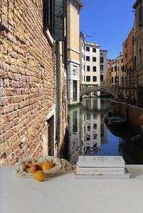 Products: Venice Canals Wall Mural - Art Prints & Wall Murals by Annabel Taylor Home