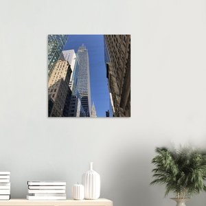 Products: Fifth Avenue, New York, Photo Art Print - Custom Wallpaper for Interiors by AT Home