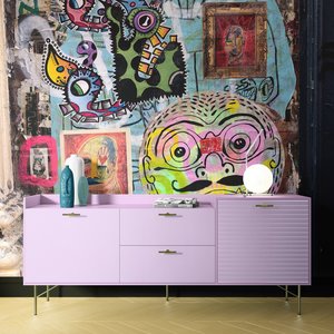 SoHo Street Art Wall Mural New York City Graffiti Urban City Style Industrial Gr&hellip;