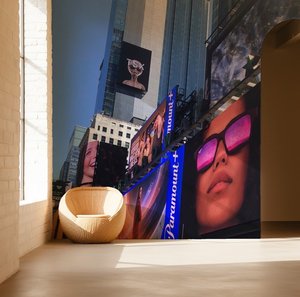 Products: Times Square Billboards Mural - Art Prints & Wall Murals by Annabel Taylor Home