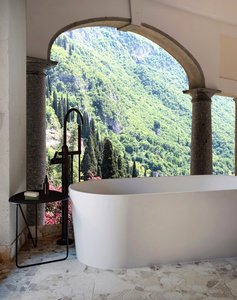 Products: Lake Como View, Italy - Custom Wallpaper for Interiors by AT Home