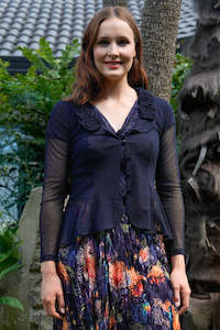 Cardis Jumpers: Lavender Lenny - Navy