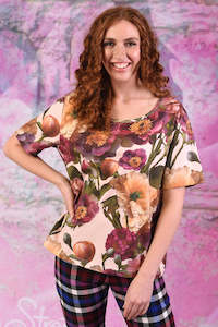 Print T Shirts: Frankie Tee - Spring Love- SALE