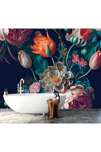 Wall Art: Wild Flowers Mural Wallpaper - 2.7m x 3m