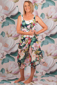 Cotton Wrap - Magnolia Festive