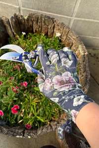 AS Gardening Gloves - Indigo Trumpet