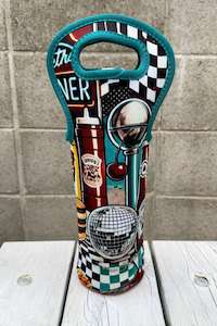 Bags Luggage: AS Neoprene Wine Bag - Disco Fever