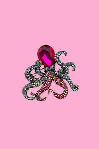 Brooches: Octopus Brooch