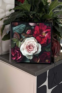 Lightboxes: Winter Rose - Lightbox