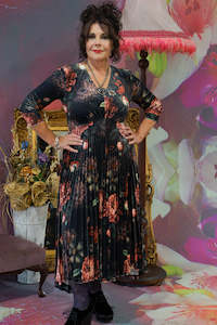 Velvet Collection: Talor Cosmos Dress - Flora | SALE