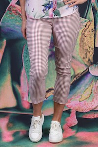 Best Sellers: Orbit Jazz Pant - Pink Check