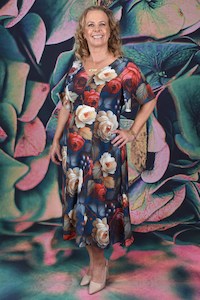 Mob Mog Luxe Collection: Allure Ali Dress - Fruitful Rose