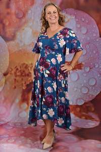 Dancing In The Moonlight Dress - Flower Daze