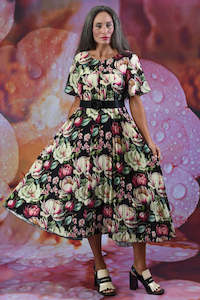 Harlem Dress - Moonlit Blossoms | SALE