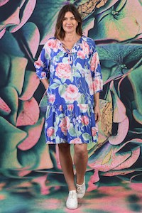 Bella Dress - Rambling Rose