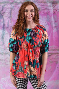 99 And Under Sale: Gracey Bambi Top - Blooming Love | SALE