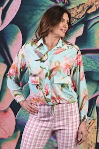 Shirts: Petal Shirt - Garden Hum