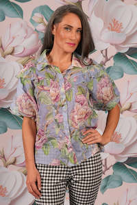 Shirts: Coco Blouse - Blooming Lovely | SALE