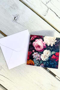 AS Blank Gift Card - Midnight Floral