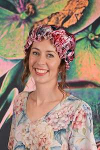 Gifting Collection: AS Shower Cap - Crimson Bloom