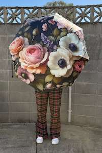 Umbrellas: Pop Up Umbrella - Anemone Winter