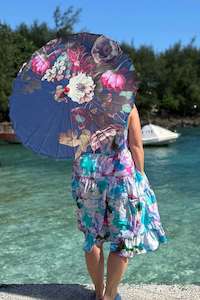 Umbrellas: Sun Parasol - Rose Garden