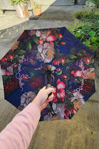 Song Bird Umbrella - Navy