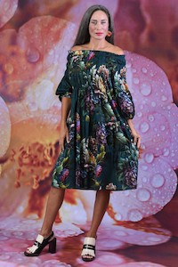 Charlotte Dress - Teal Paradise | SALE