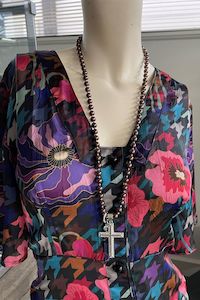 Annah Stretton Necklaces 2021 2022: AS Bronze Cross Necklace