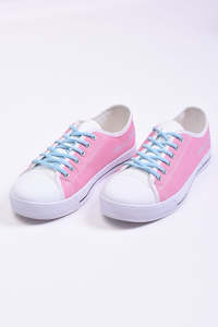Candy Pink Canvas Shoe