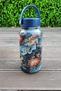 AS Water Bottle With Handle - Blue Bloom | BUY 2 SAVE 20%