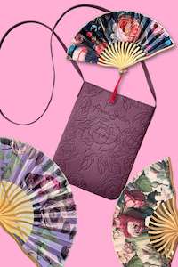 Gifts Under 100: Embossed Cross Body Bag + AS Fan Of Your Choice