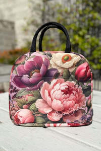 Cosmetic Insulated Travel Bag - Petal Poem