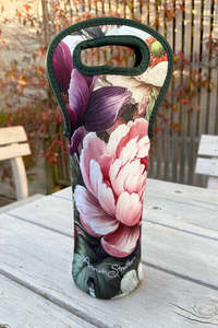 AS Neoprene Wine Bag - Petal Poem