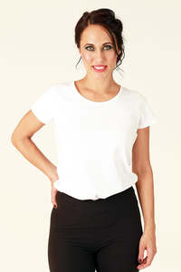 Basic AS Tee - White