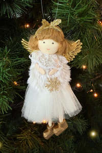 Wholesler Availability: AS Xmas Francie Angel - White