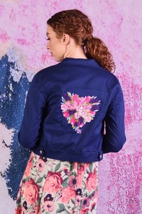 Spring Summer 21 22: DJ Blue Star Jacket -Blue