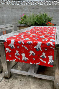 Annah Stretton Christmas Clothing: Christmas Table Runner / Scarf - Angel | SALE