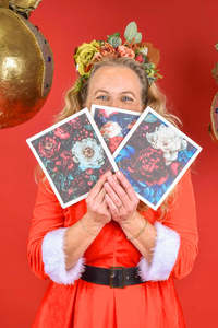 Homewares: Swedish Dish Cloths - 3 pack - Mistletoe Bundle