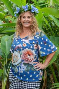 Rica Masey Tee - Spotty Floral