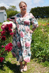 Curve Collection: Jasmine Grace Dress - Sky Charm | PRE ORDER LATE FEB