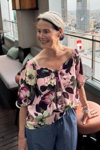 Cecily Bambi Top - Rose Garden | SALE