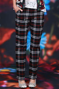 Vita Kaye Pants - Red Plaid
